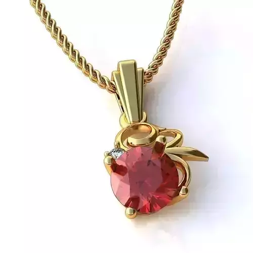 Golden Pendant