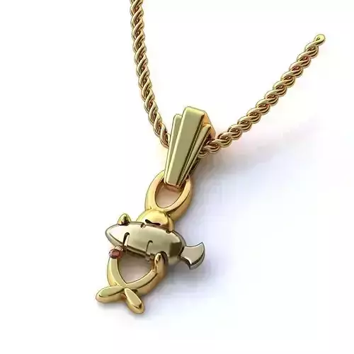 Golden Pendant