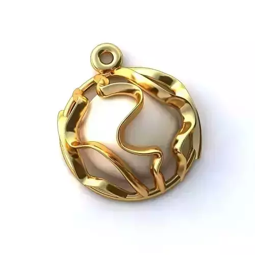 Golden Pendant