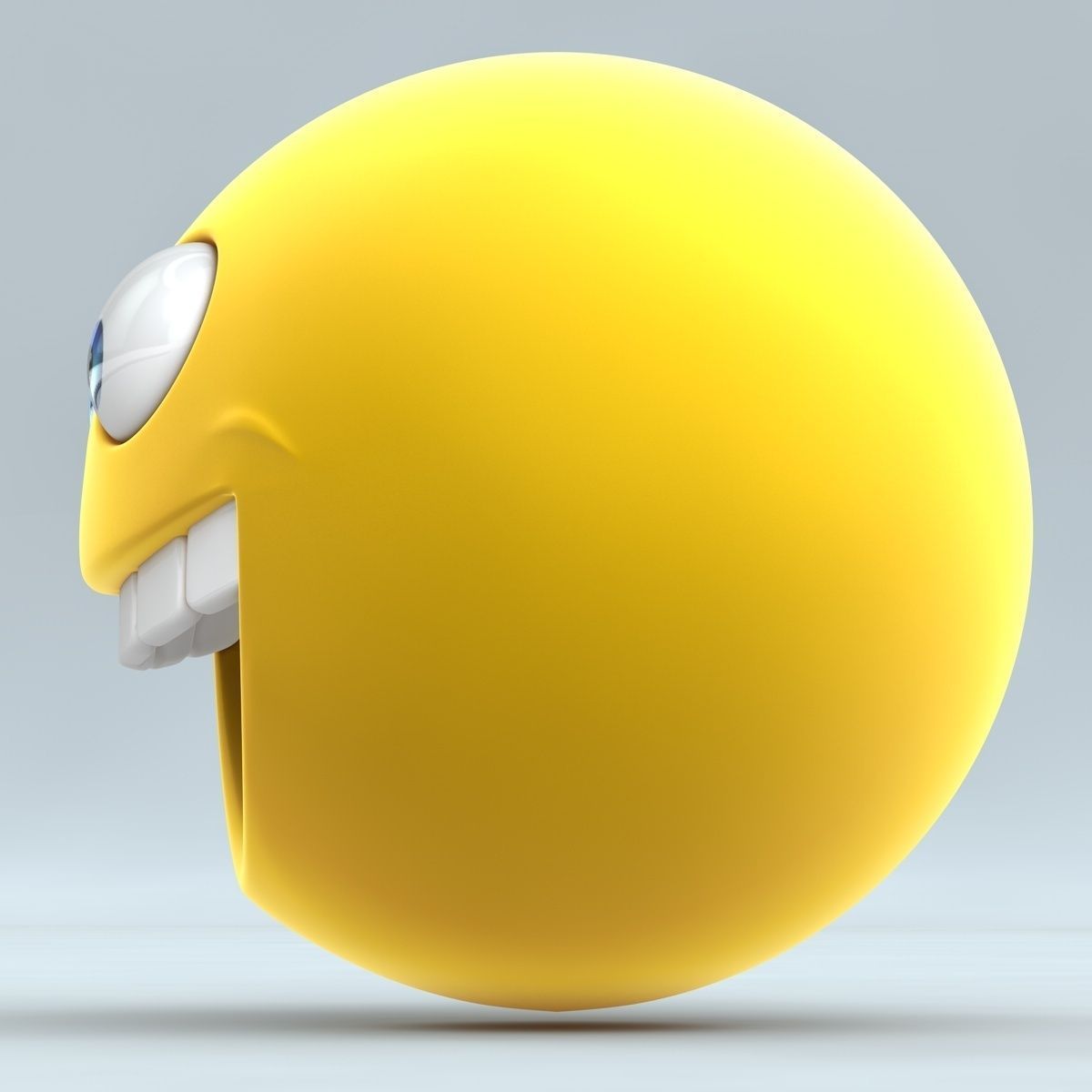 Smiley Face 3D model_2