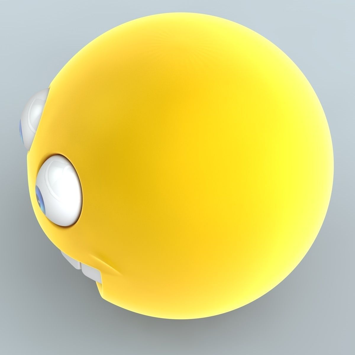 Smiley Face 3D model_4