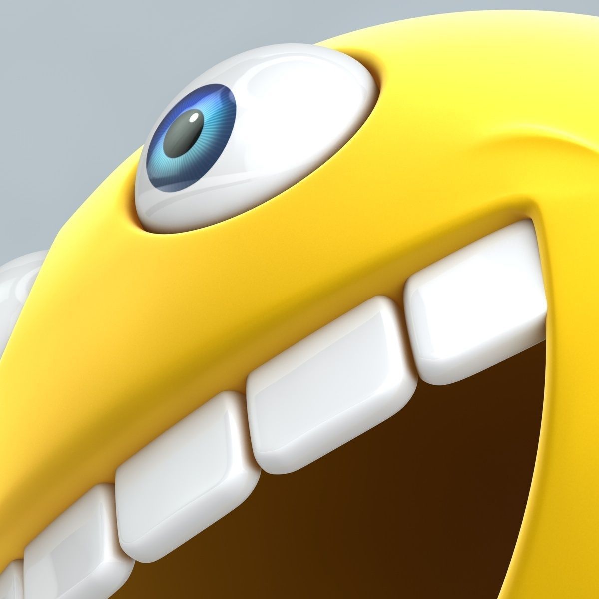 Smiley Face 3D model_6