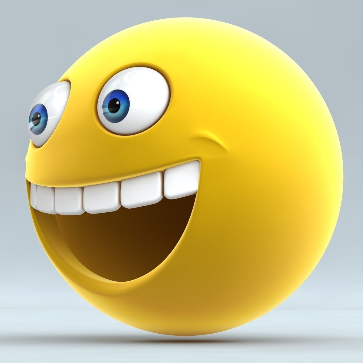 Smiley Face 3D model_1