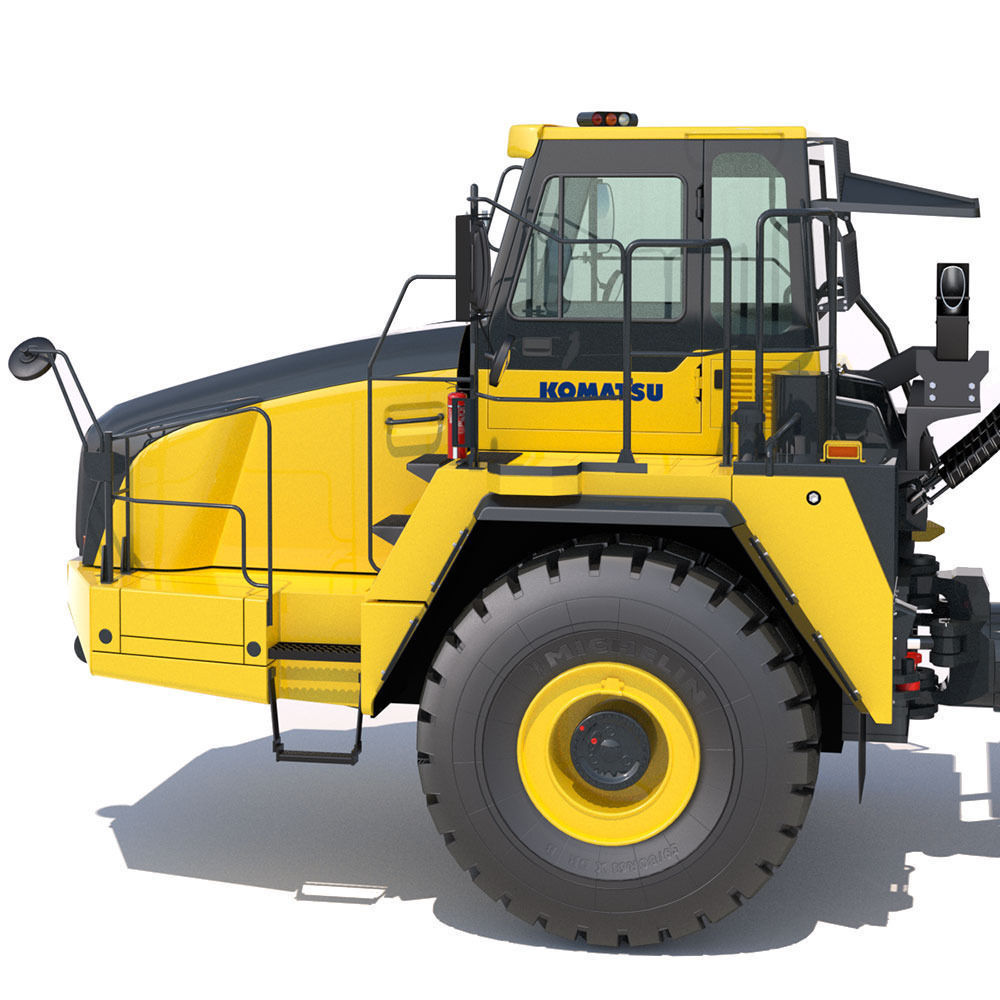 Articulated Dump Truck Komatsu HM400-5 3D model_10
