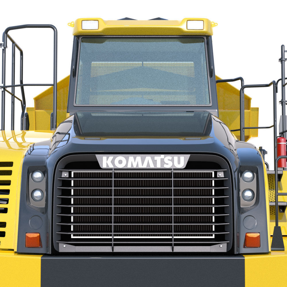 Articulated Dump Truck Komatsu HM400-5 3D model_18