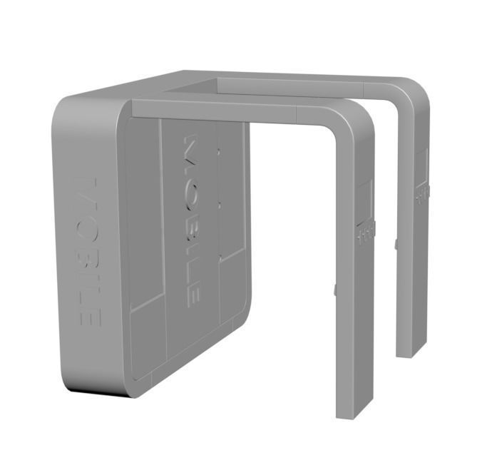 Mobile Phone Sale Stand 3D model_1