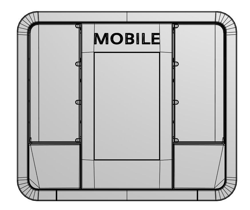 Mobile Phone Sale Stand 3D model_4