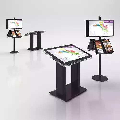 Info signs with smart TV