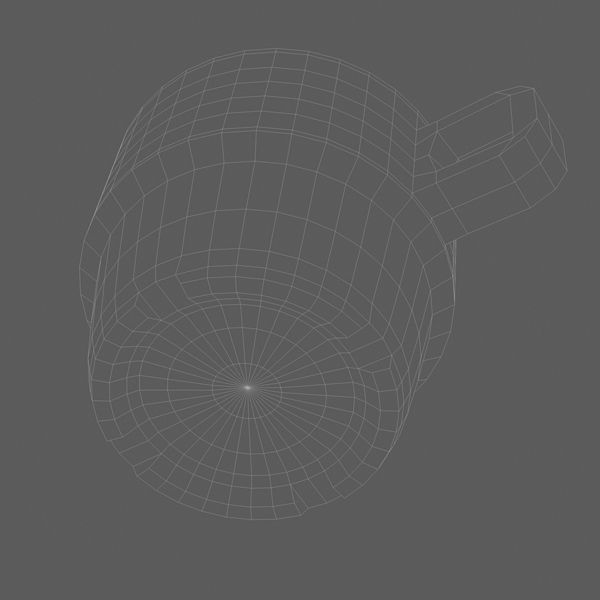 Cup of Coffee 3D model_10