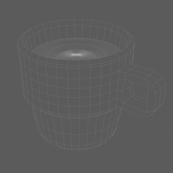 Cup of Coffee 3D model_11