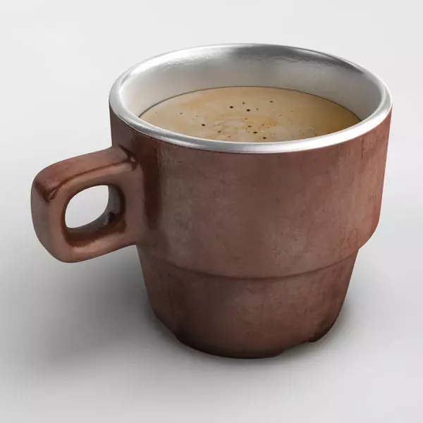 Cup of Coffee 3D model_0