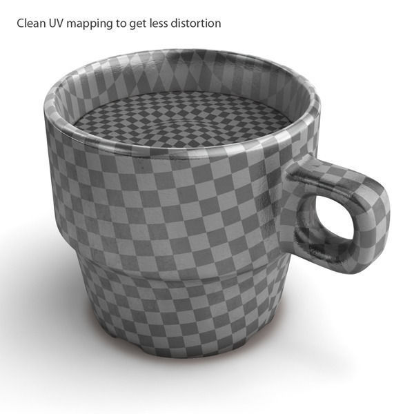 Cup of Coffee 3D model_8