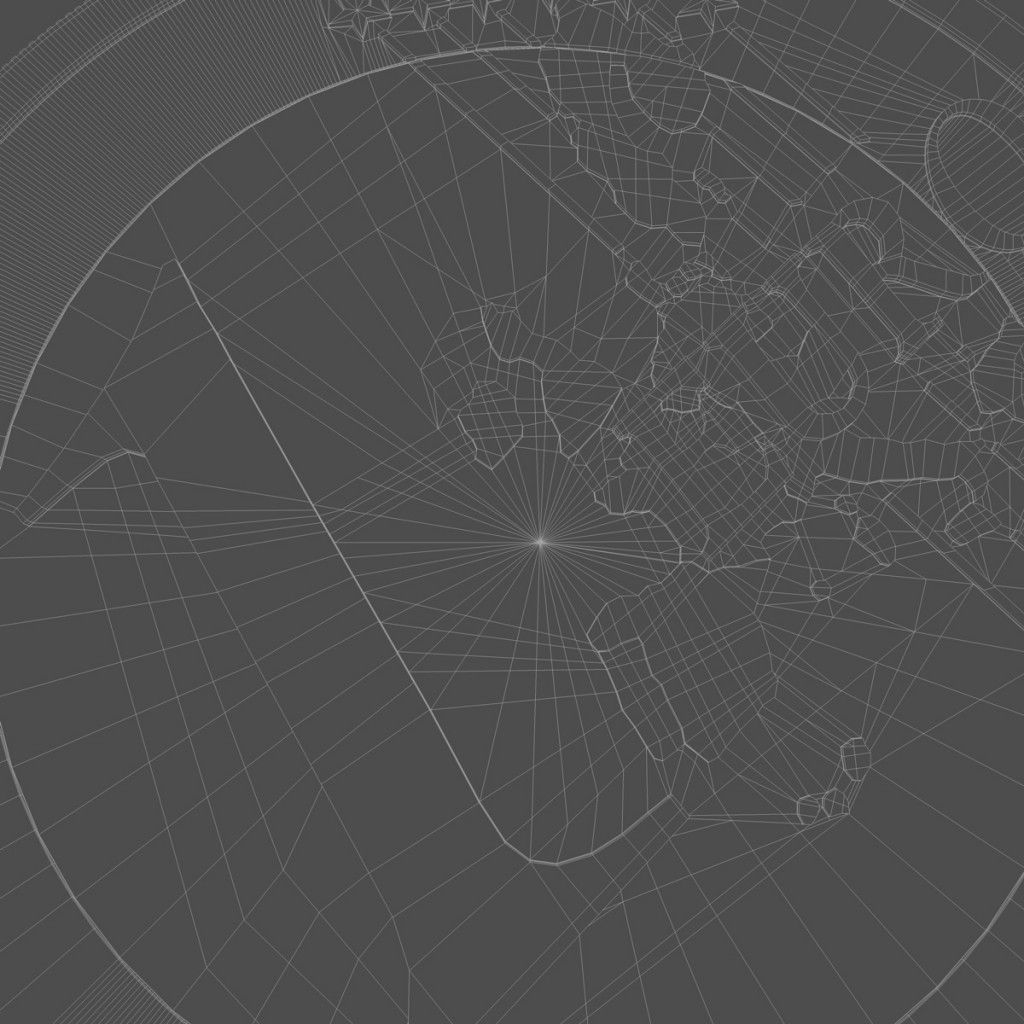 Euro Coin 3D model_11