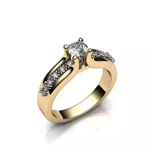Jewelry Set diamond engagement ring gold
