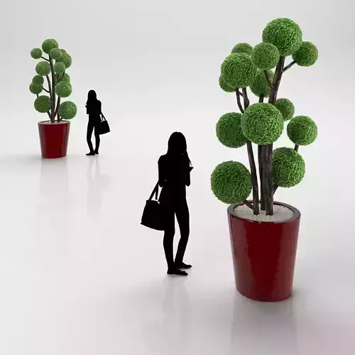 Art style formed tree