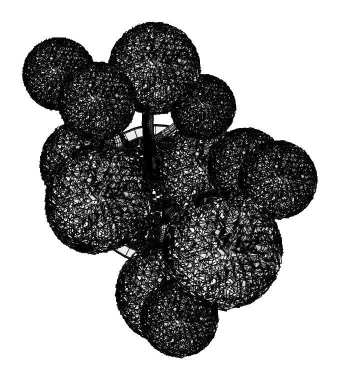 Art style formed tree 3D model_4