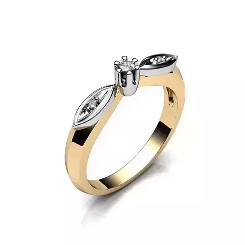 Jewelry Set diamond engagement ring gold