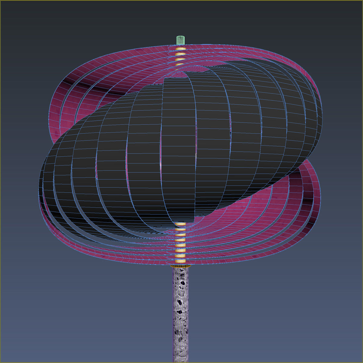 Henri Mathieu Floor Lamp collection 3D model_11