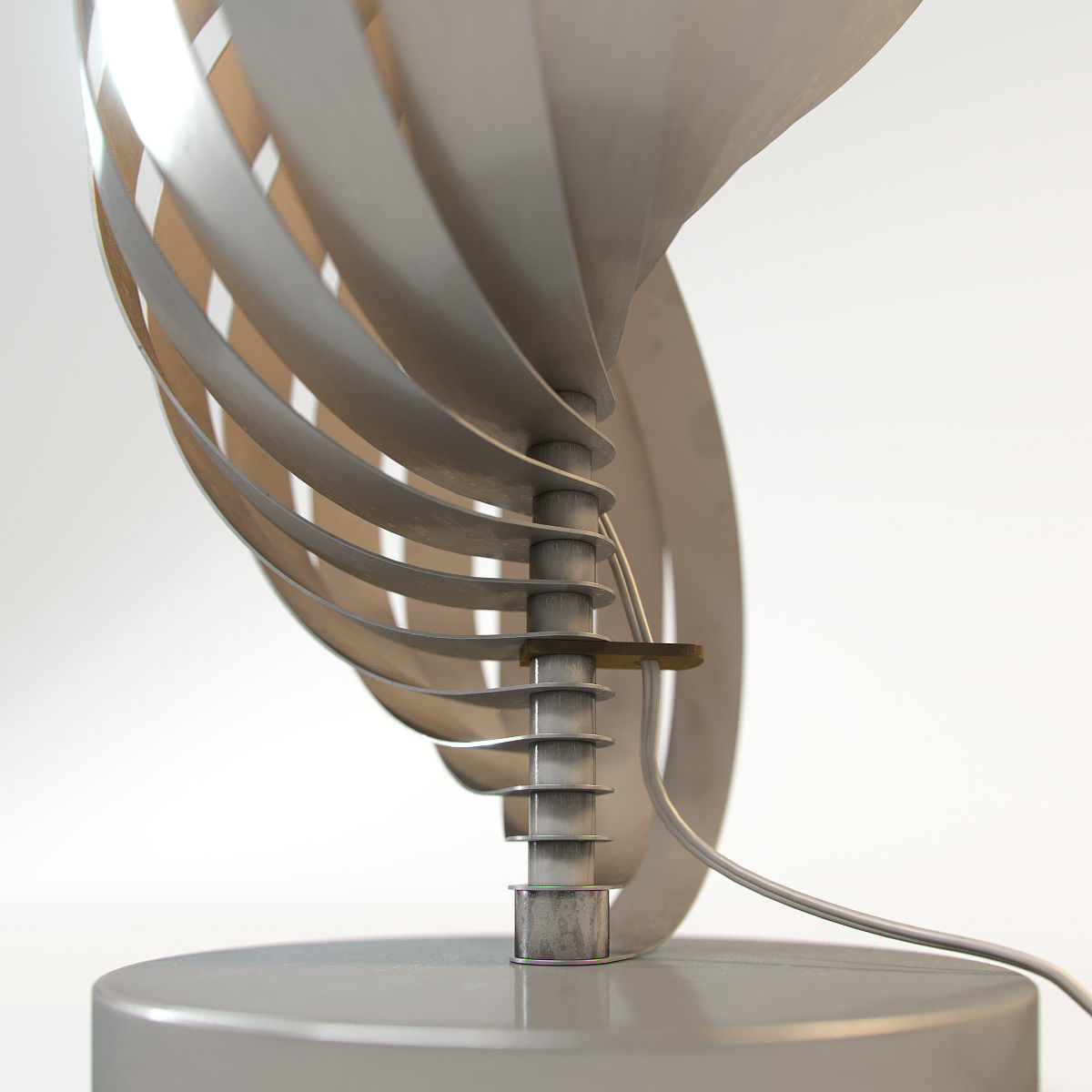 Henri Mathieu Floor Lamp collection 3D model_7