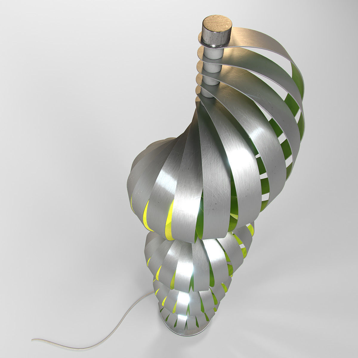 Henri Mathieu Floor Lamp collection 3D model_5