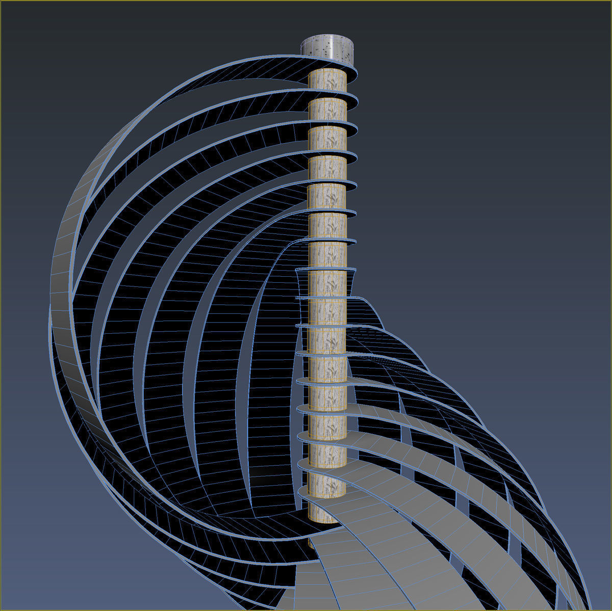 Henri Mathieu Floor Lamp collection 3D model_14