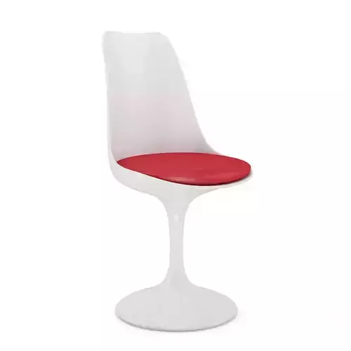 White Modern Plastic Chair