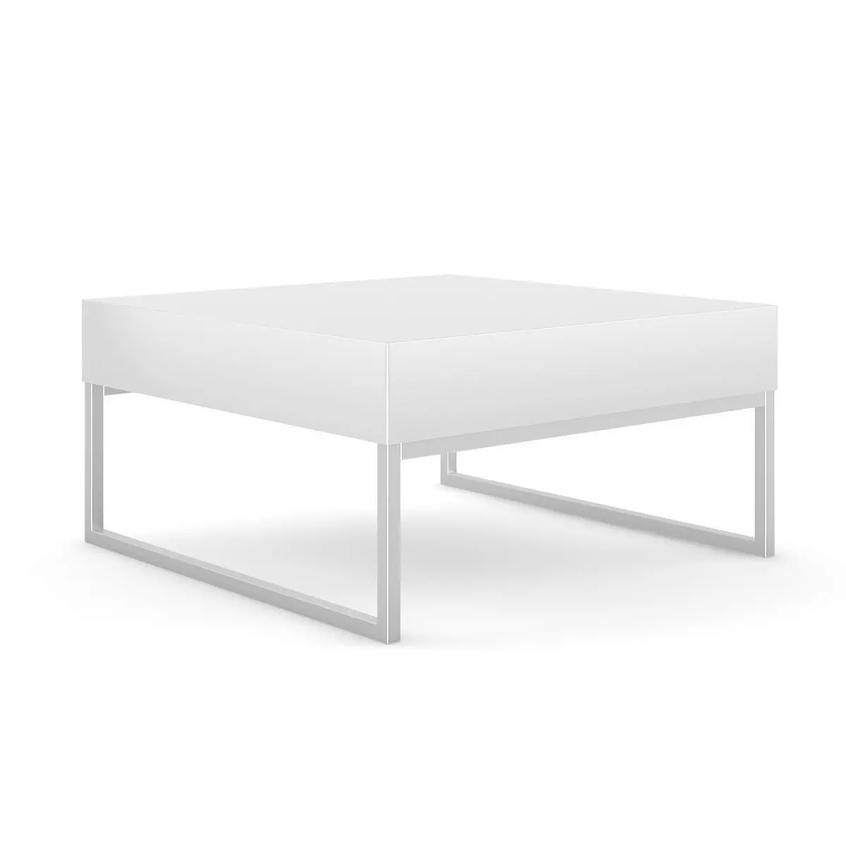 White Coffee Table 1 3D model_0