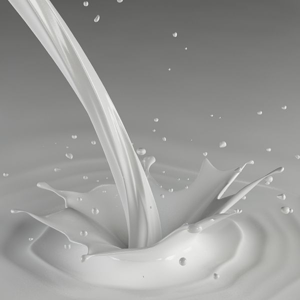 Splash 07 milk 3D model_1