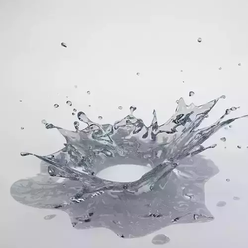Splash 14 water  3D model