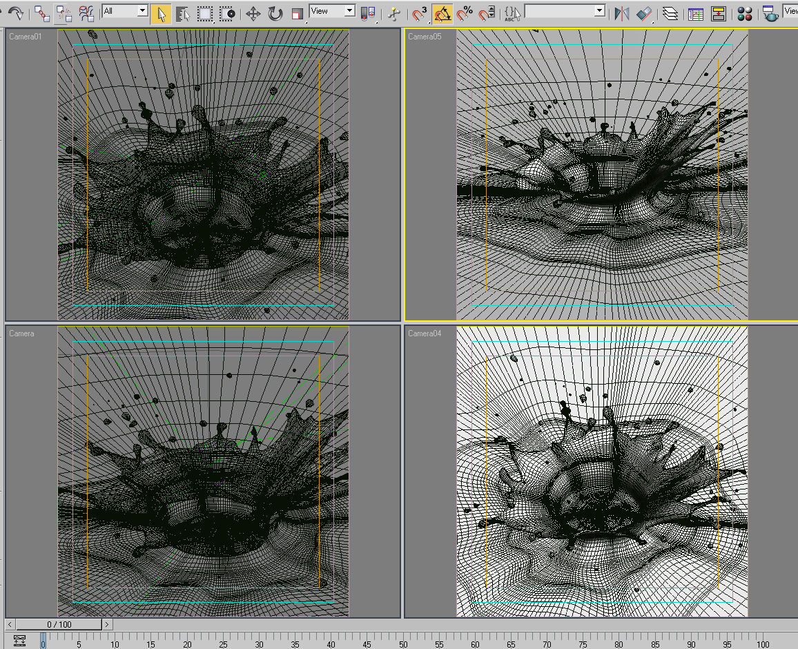 Splash 15 milk 3D model_7