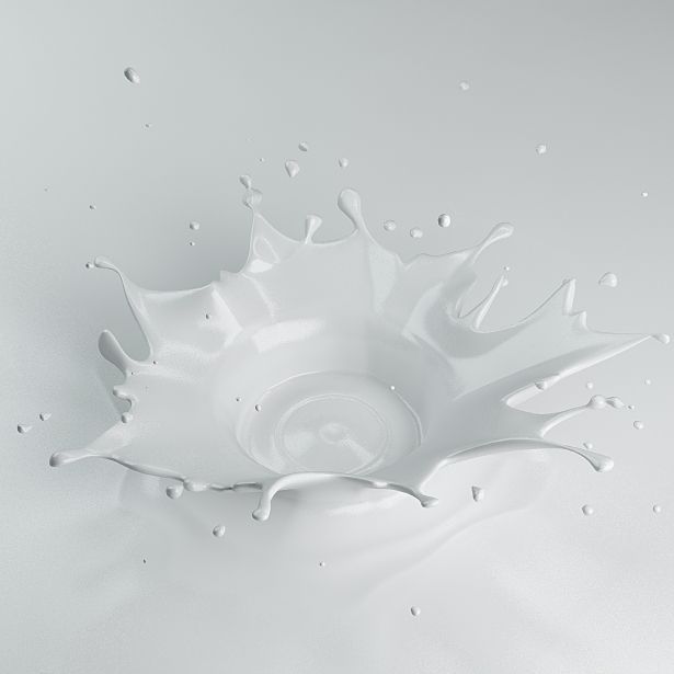 Splash 15 milk 3D model_3
