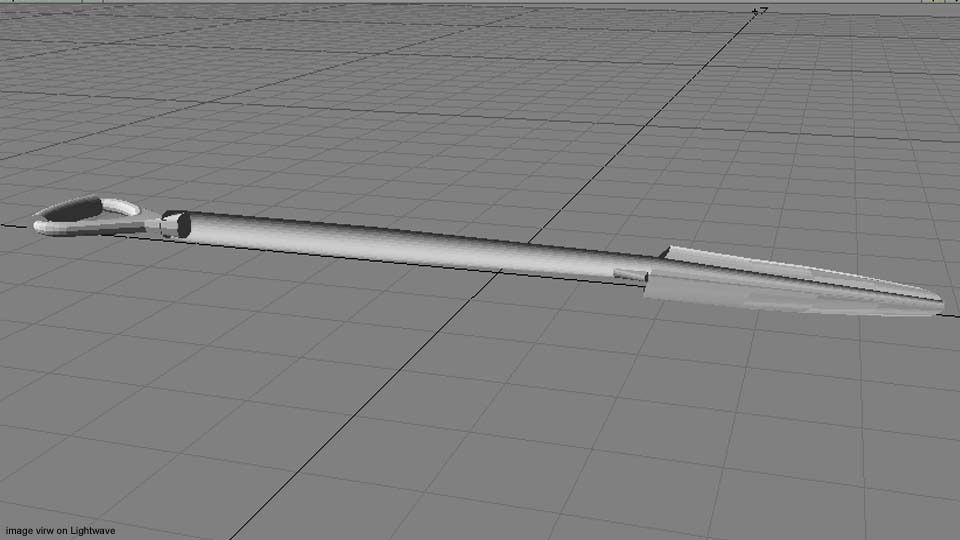 Garden Tool - Trowel 3D model_4