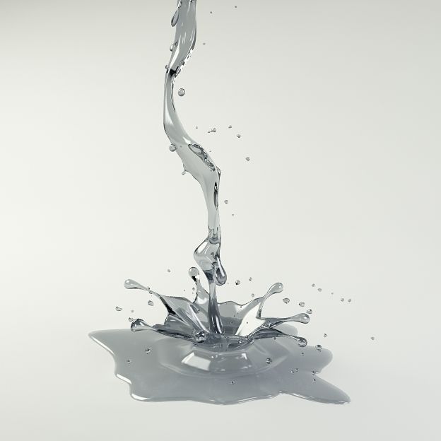 Splash 03 water 3D model_4