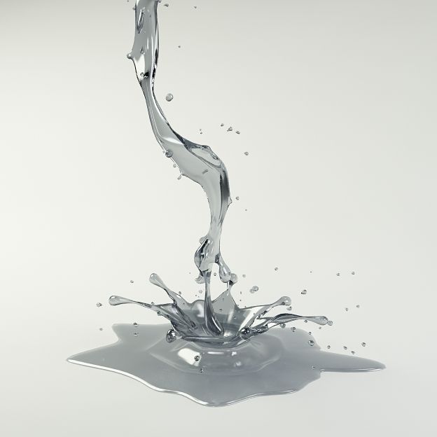 Splash 03 water 3D model_5