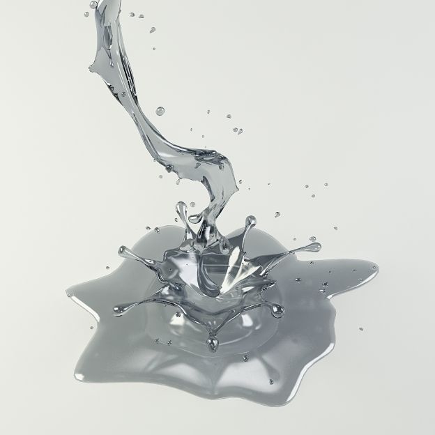 Splash 03 water 3D model_1