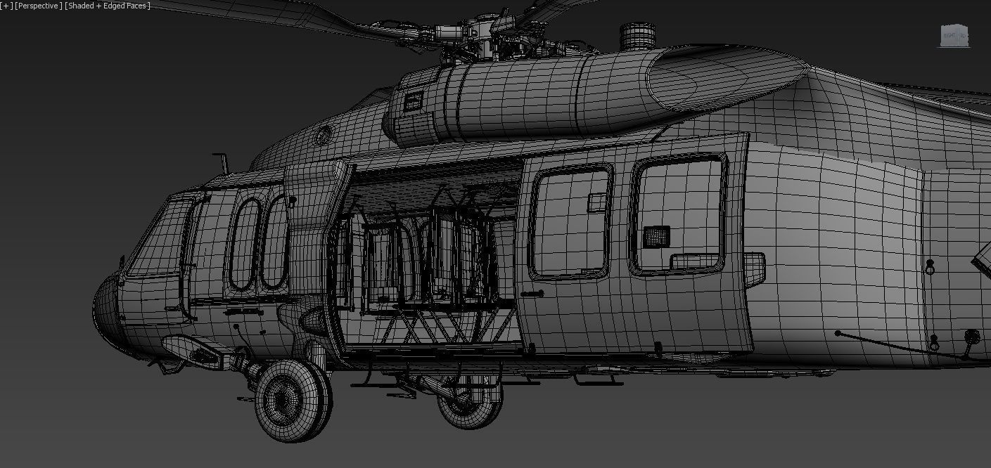 UH-60 Blackhawk 3D model_8