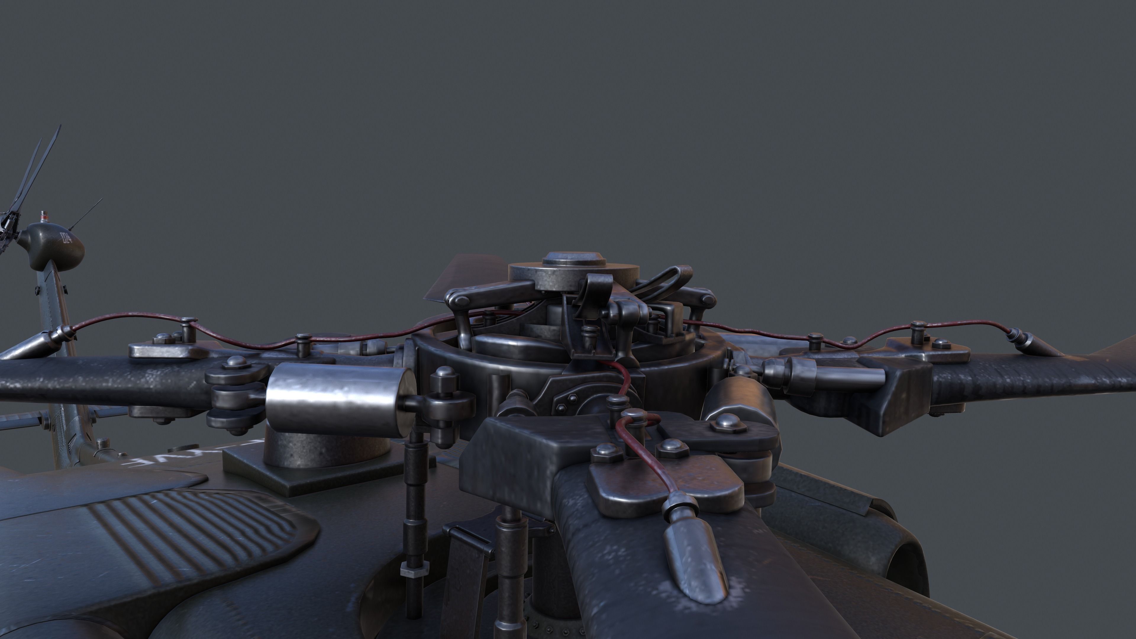 UH-60 Blackhawk 3D model_6