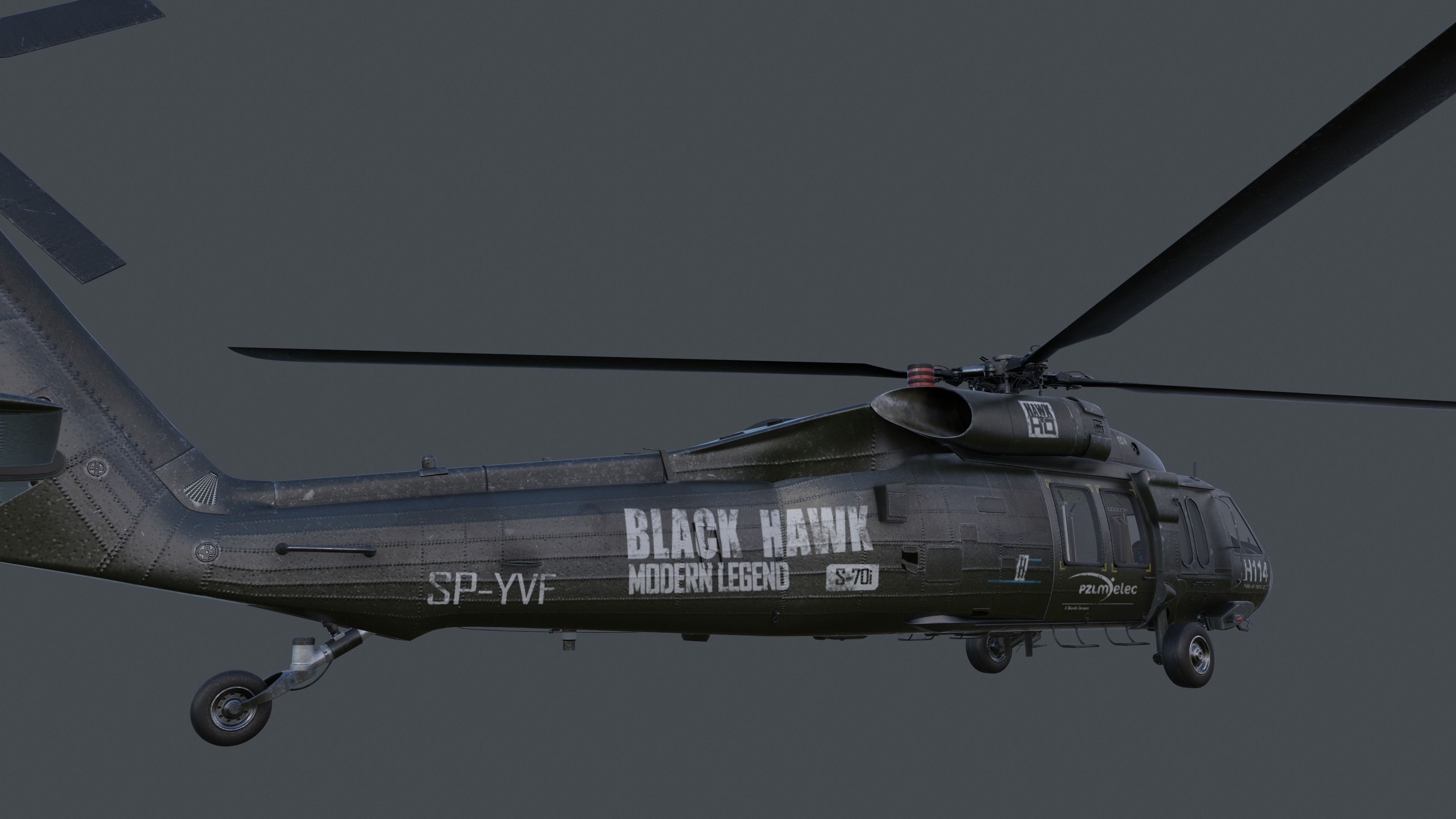 UH-60 Blackhawk 3D model_1
