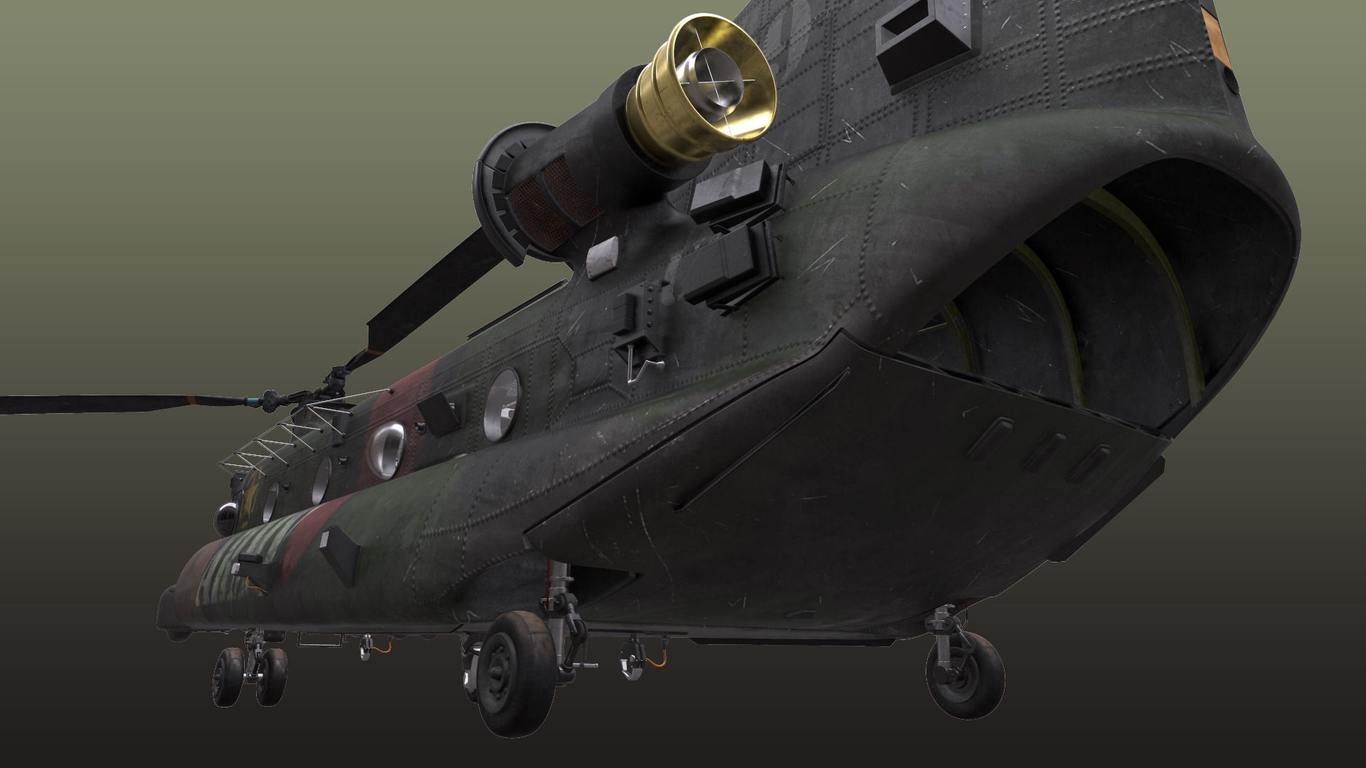 Chinook MH-47 3D model_3