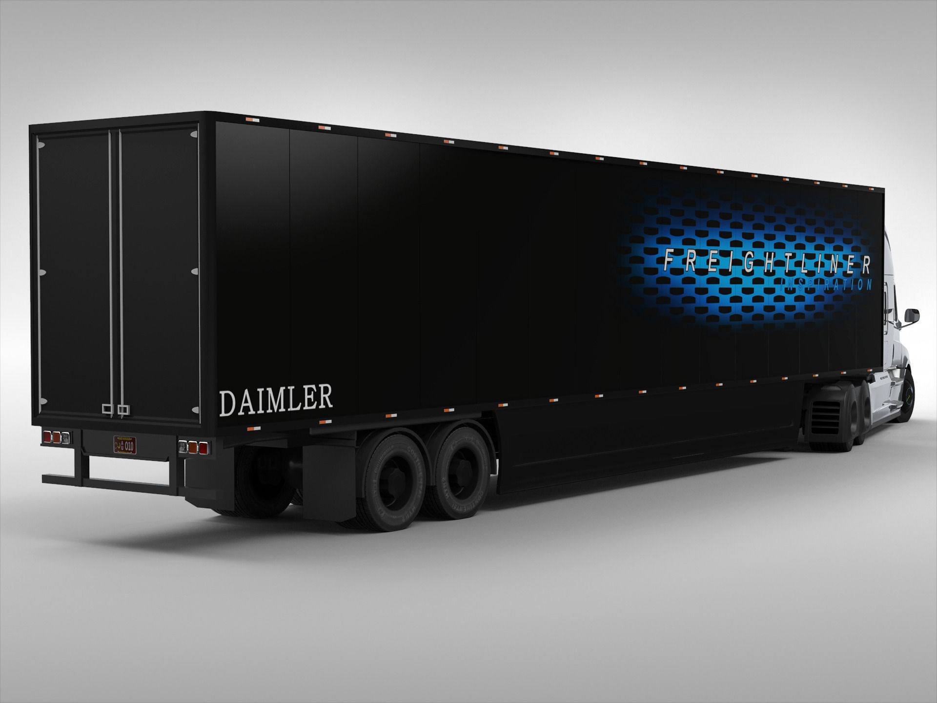 Freightliner Inspiration 3D model_2