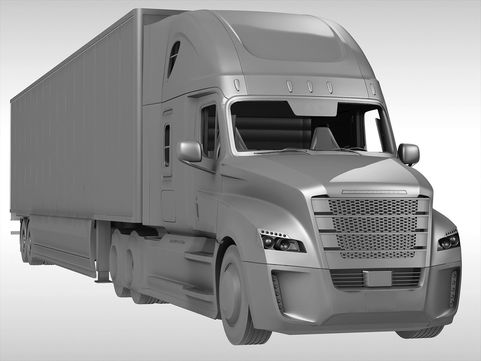 Freightliner Inspiration 3D model_11