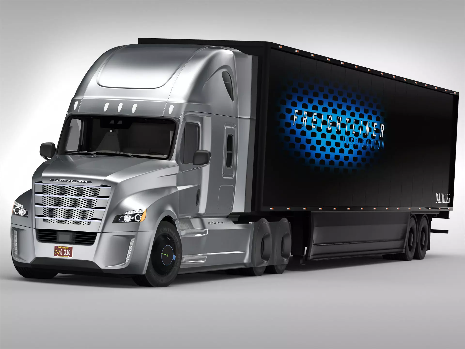 Freightliner Inspiration 3D model_0