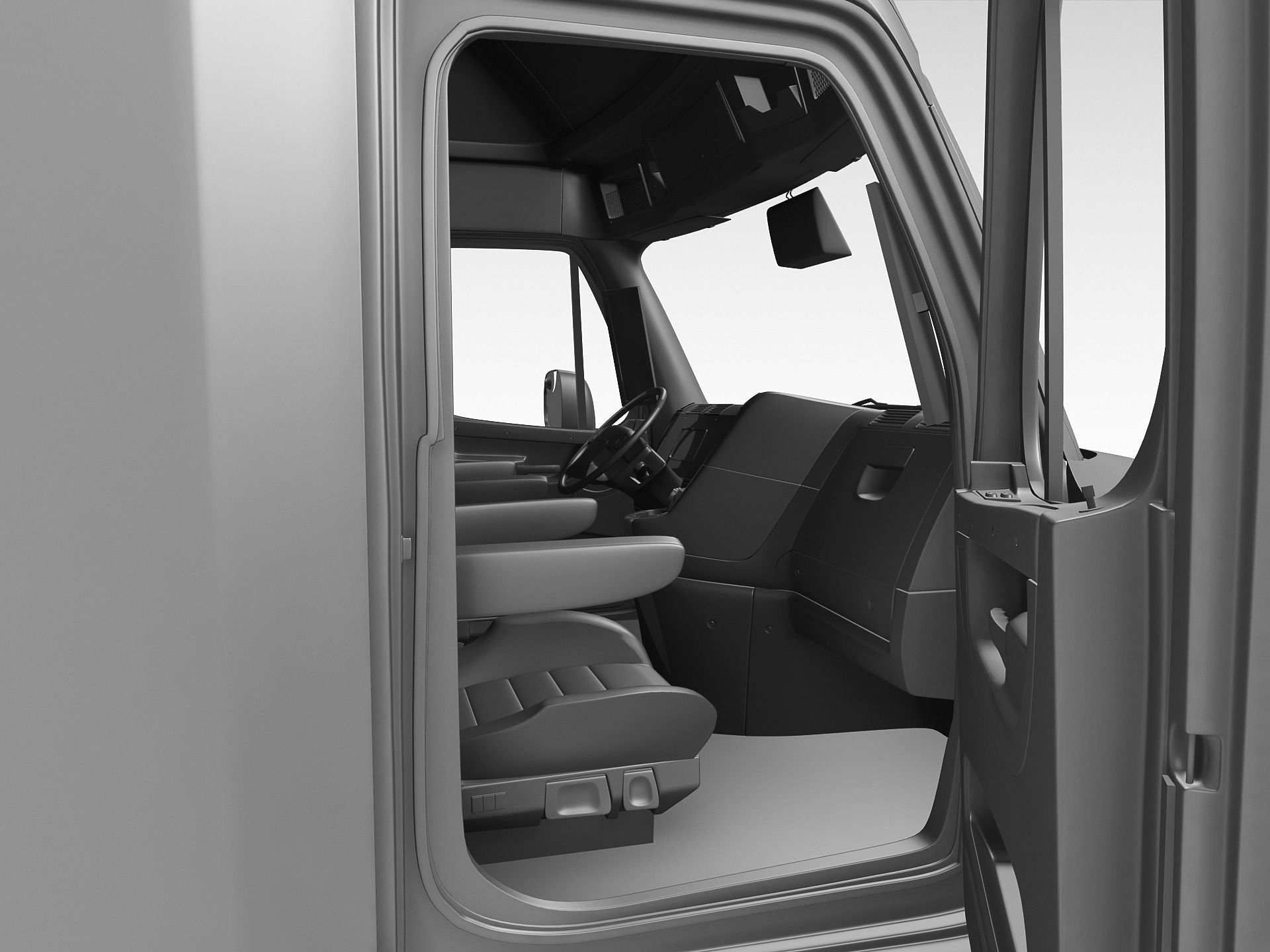 Freightliner Inspiration 3D model_13