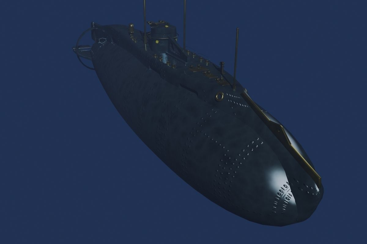 Holland sub model 3D model_1