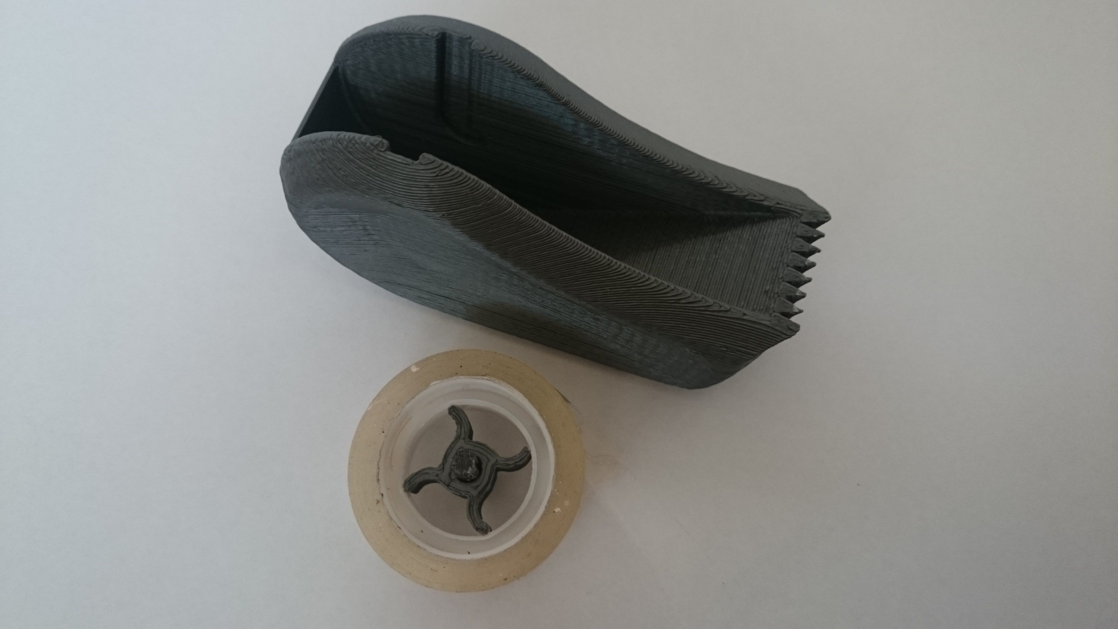 Adhesive tape stand 3D print model_1