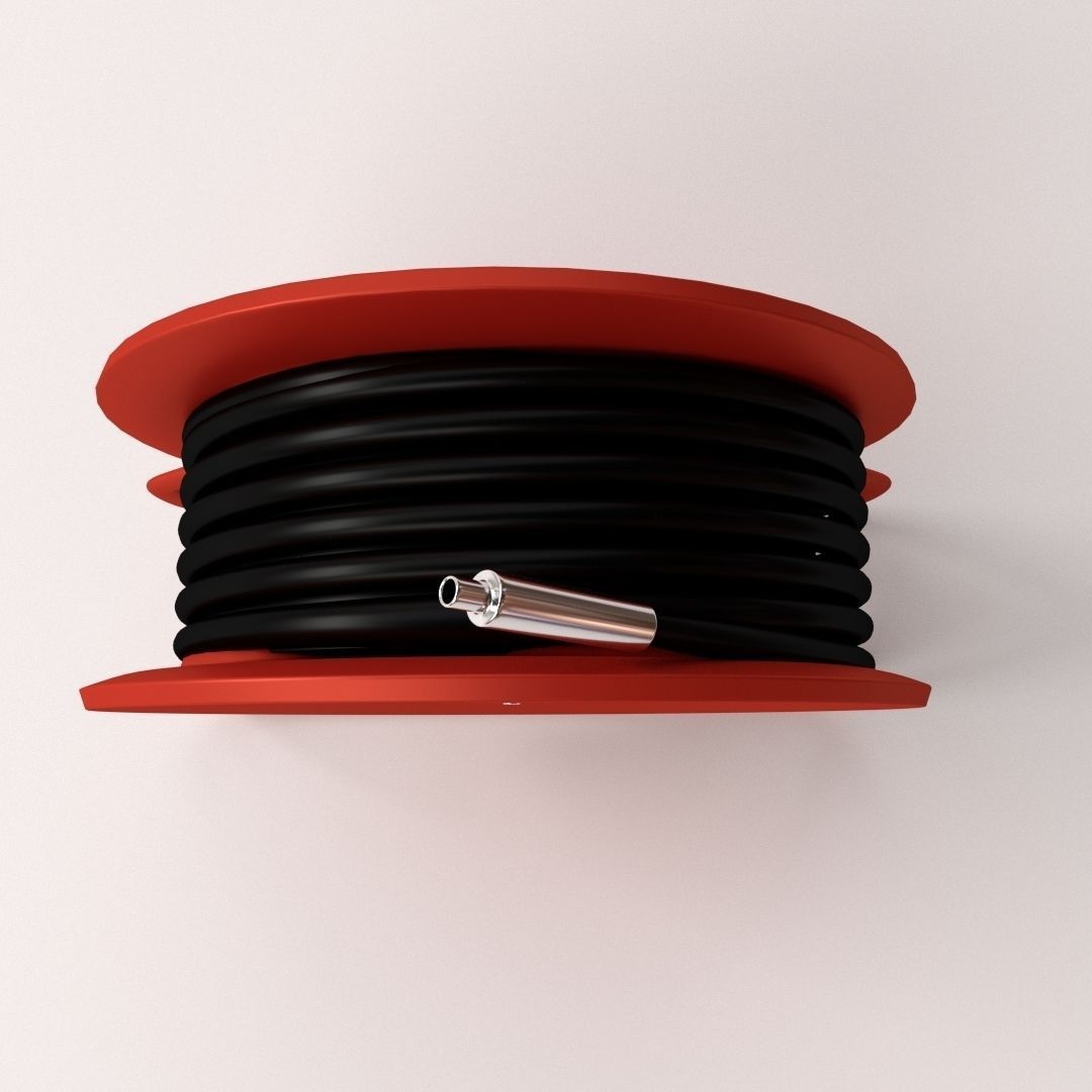 Fire Hose Reel 3D model_2