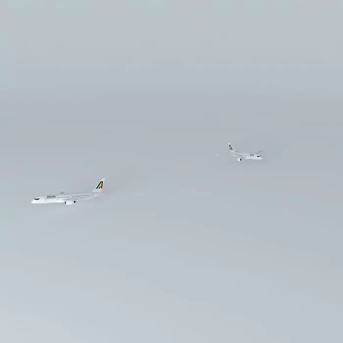 Alitalia World Dynamics NGX-1A Free 3D model_0
