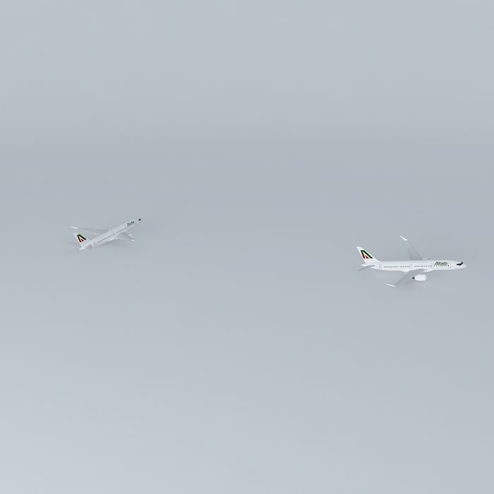 Alitalia World Dynamics NGX-1A Free 3D model_1