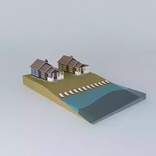 Crowne Springs Jefferson Street H. Free 3D model