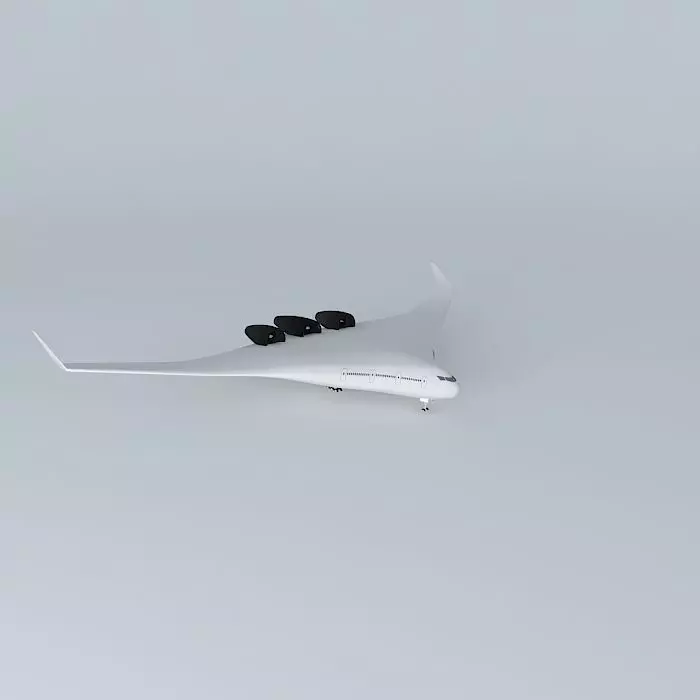 Boeing BWB Free 3D model_0